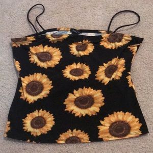Rue 21 sunflower crop top